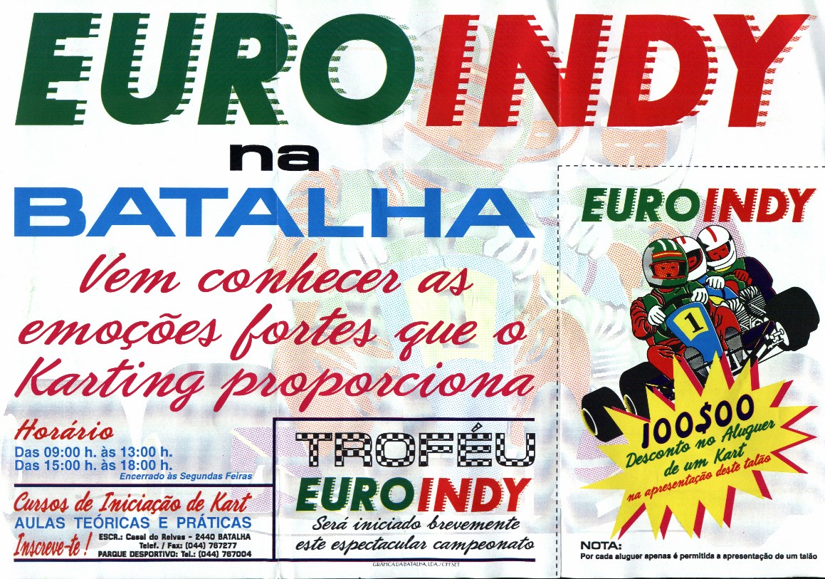 Publicidade da Inauguração do Euroindy
