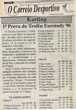 Imprensa escrita de 19962