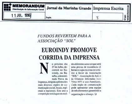 Imprensa escrita de 19964