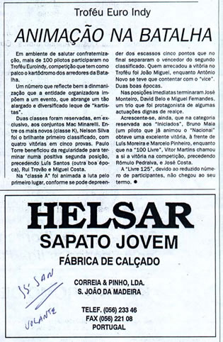 Imprensa escrita de 199616