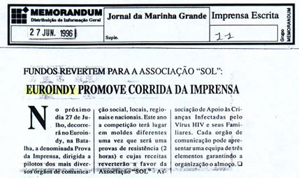 Imprensa escrita de 199655