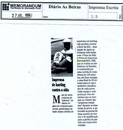 Imprensa escrita de 199656