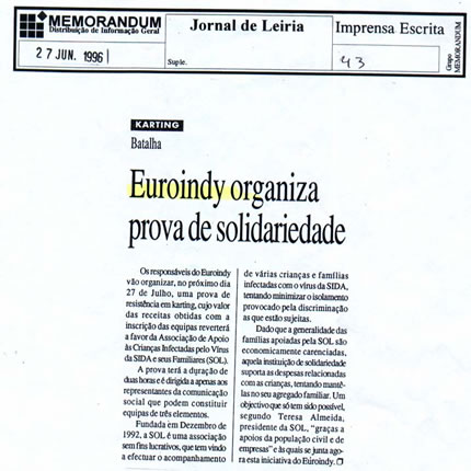 Imprensa escrita de 199672