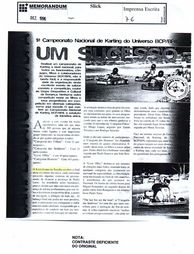 Imprensa escrita de 1996109