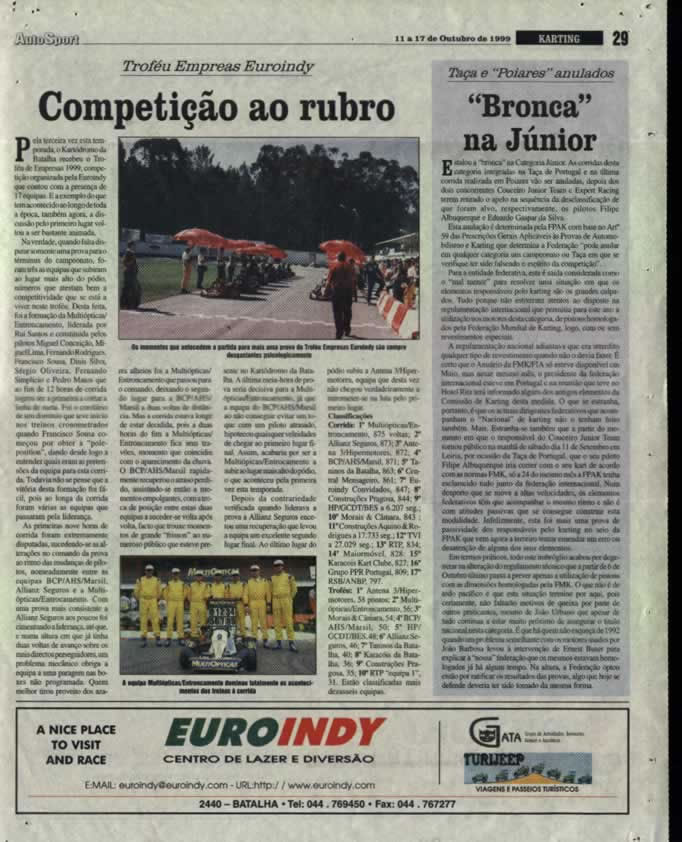 Imprensa escrita de 19994