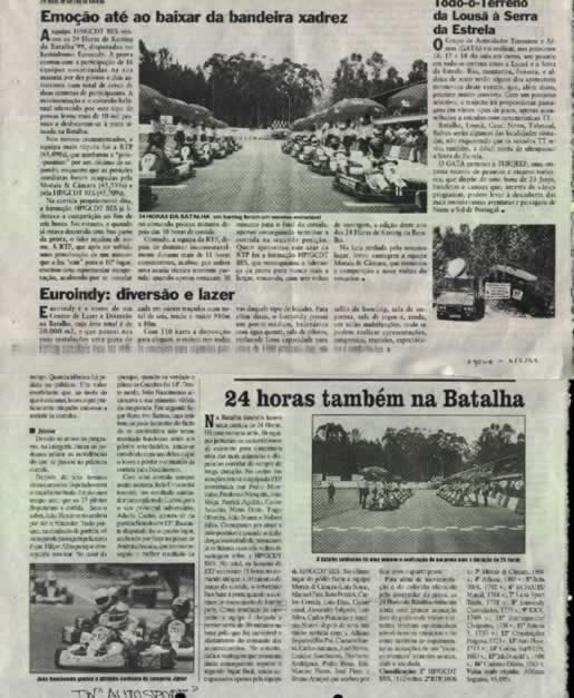 IV Edição 24 Horas da Batalha 19990