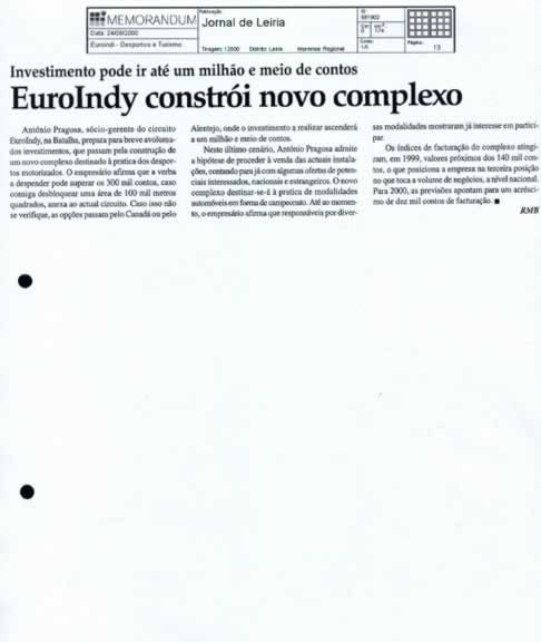 Imprensa escrita de 20009