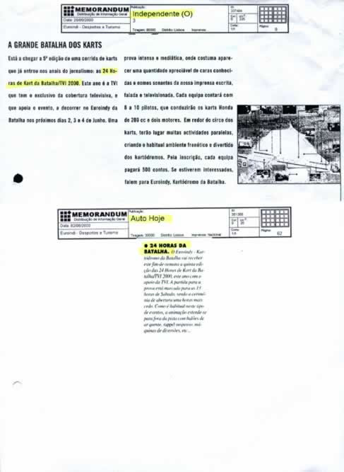 Imprensa escrita de 200017