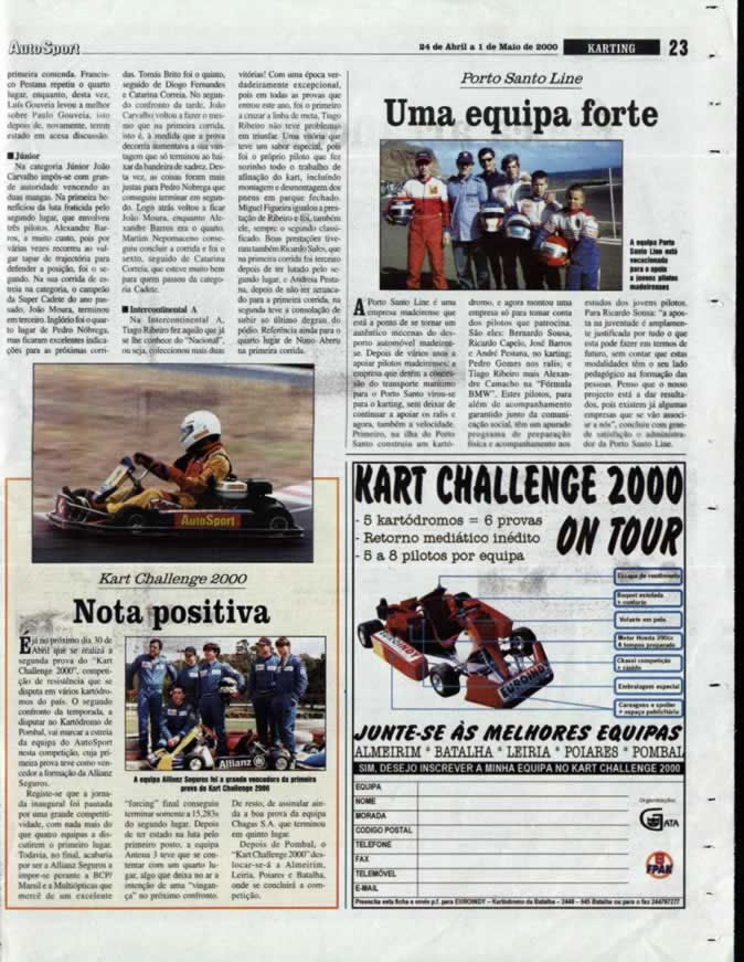 Imprensa escrita de 200030