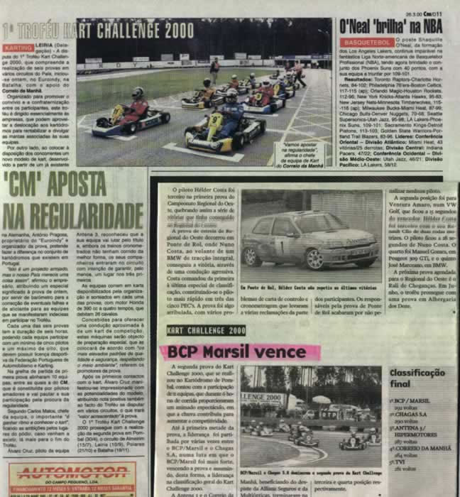 Imprensa escrita de 200031