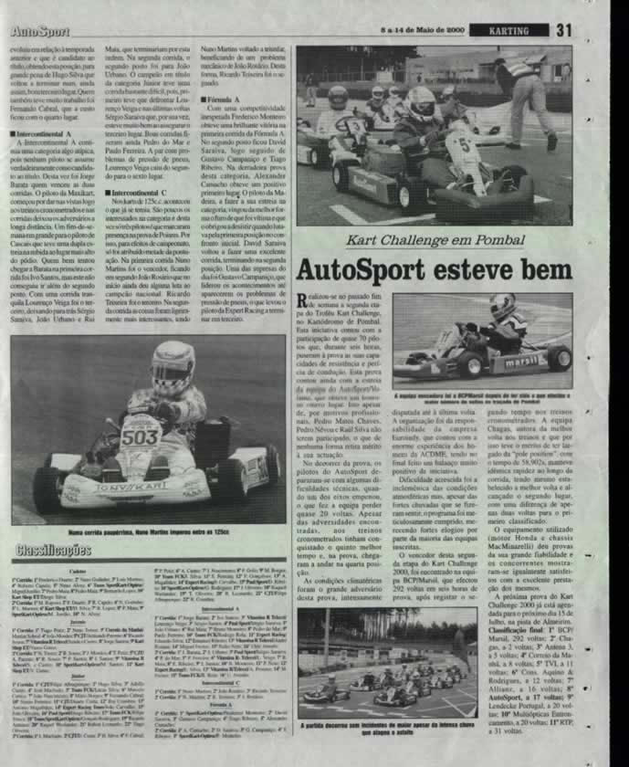 Imprensa escrita de 200033