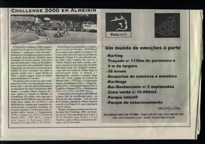 Imprensa escrita de 200034