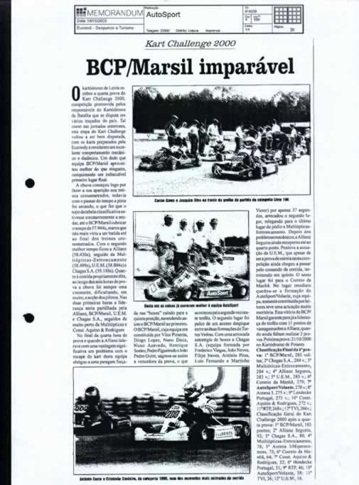Imprensa escrita de 200038