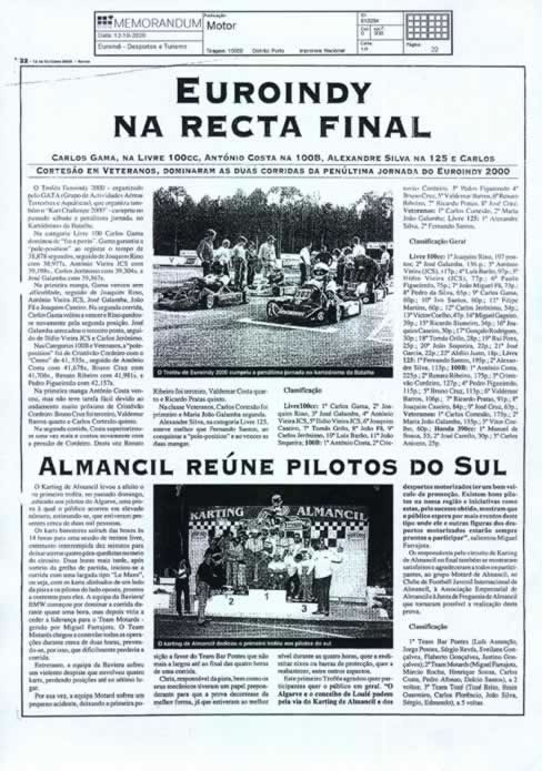 Imprensa escrita de 200048