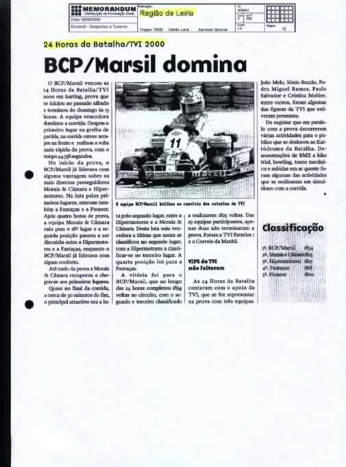 V Edição 24 Horas da Batalha 20004