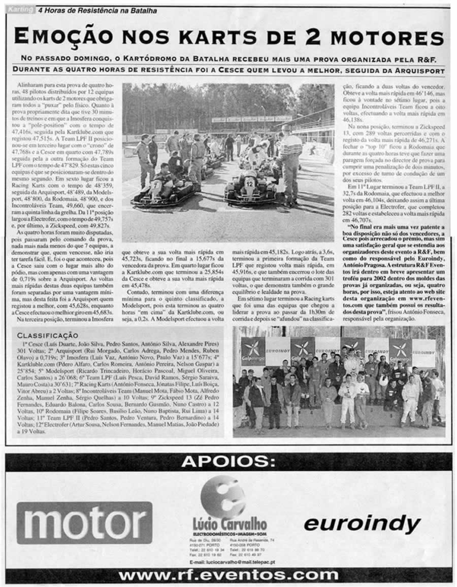 Imprensa escrita de 20026
