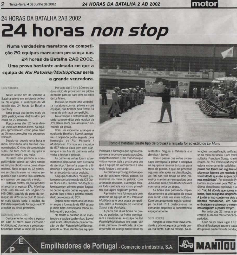 Imprensa escrita de 20027