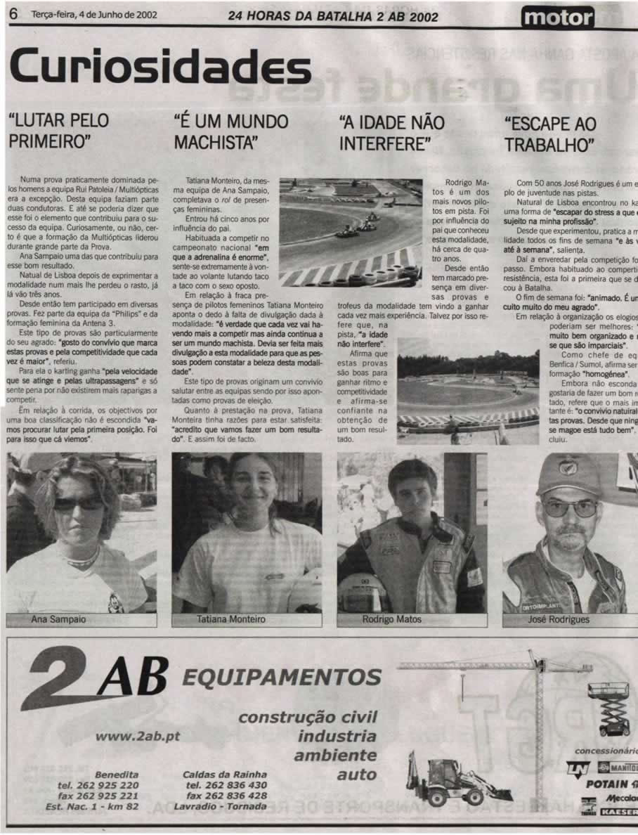 Imprensa escrita de 200211