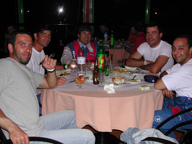 24 Horas da Batalha 2003 - Jantar3