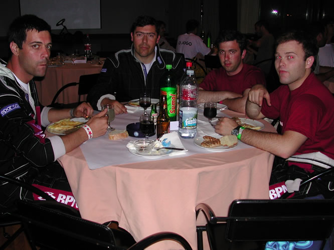 24 Horas da Batalha 2003 - Jantar6