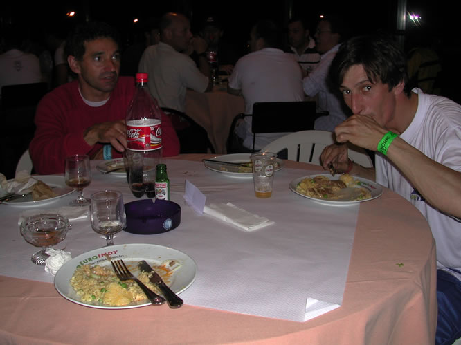 24 Horas da Batalha 2003 - Jantar8