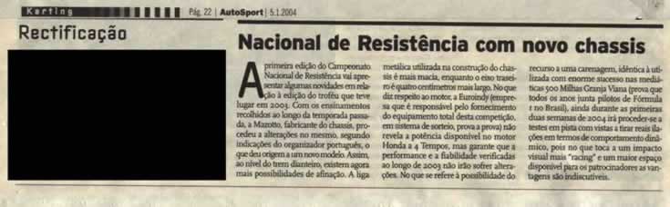 Imprensa escrita de 20042