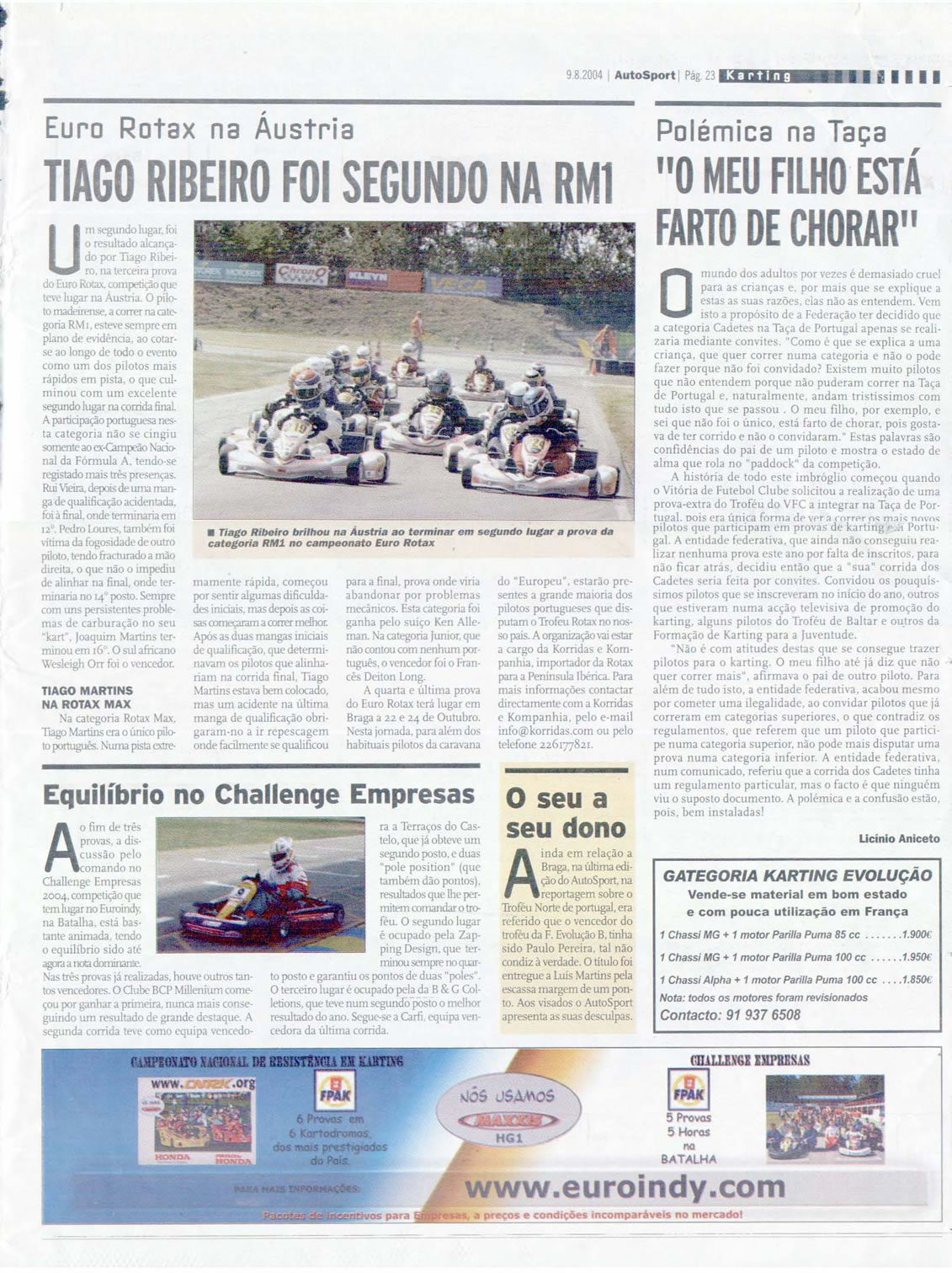 Imprensa escrita de 200412