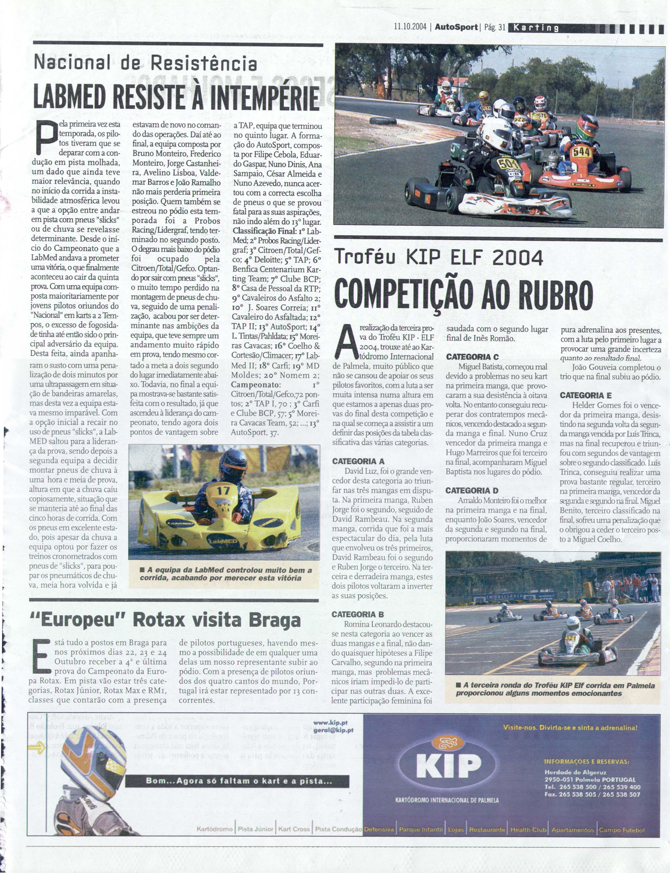Imprensa escrita de 200416