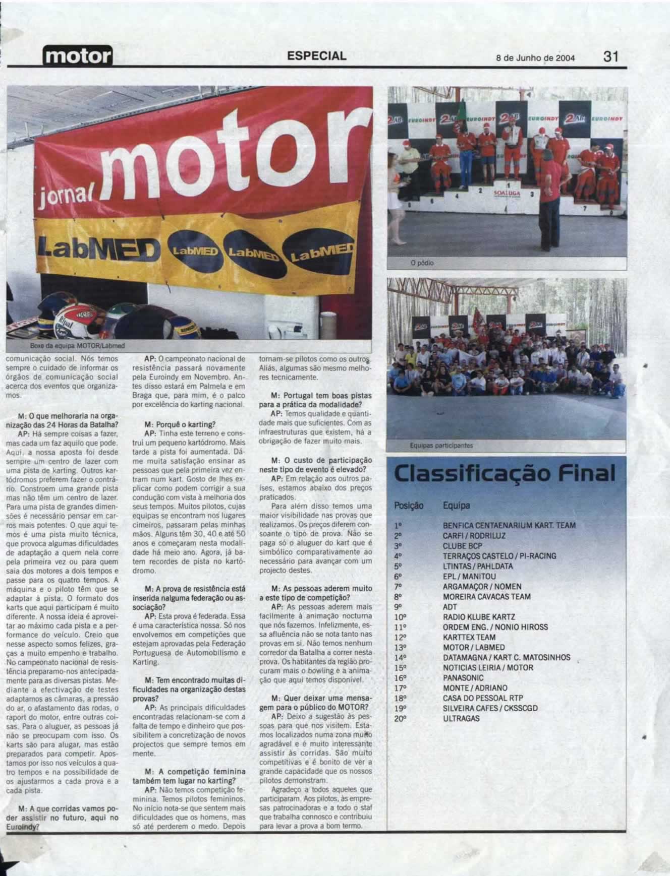 Imprensa escrita de 200443