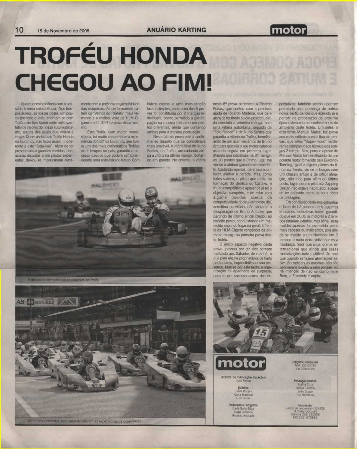 Imprensa escrita de 200514