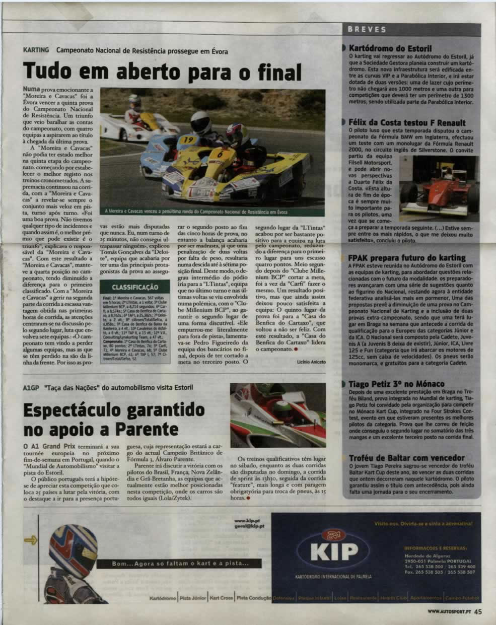 Imprensa escrita de 200515