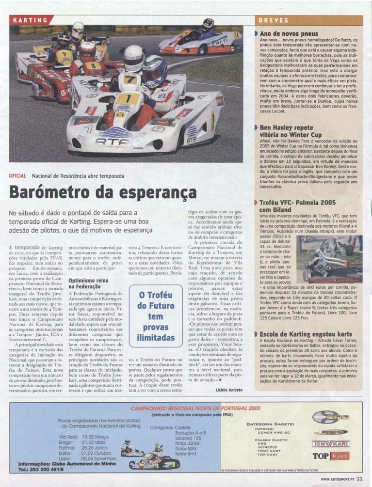 Imprensa escrita de 200522