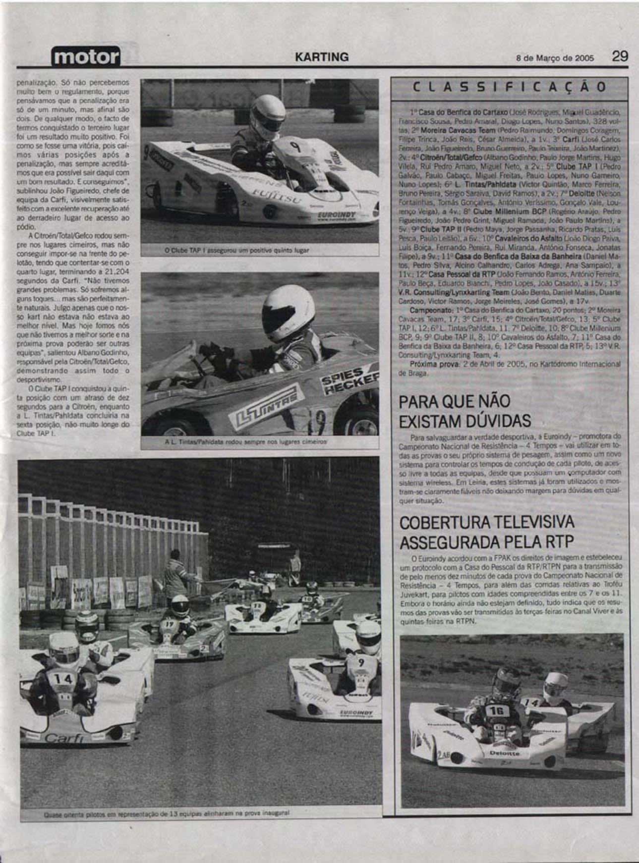 Imprensa escrita de 200539