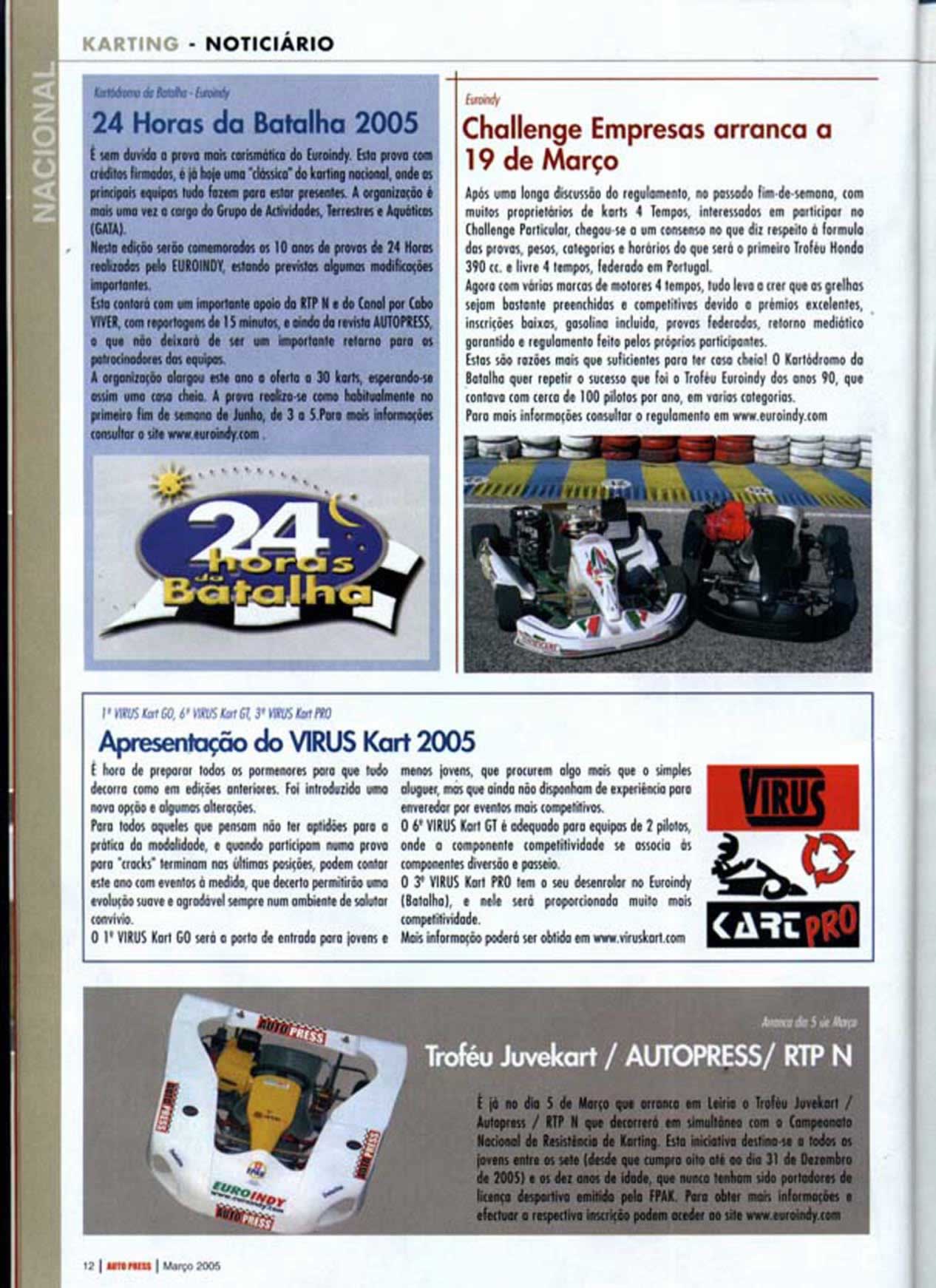 Imprensa escrita de 200540