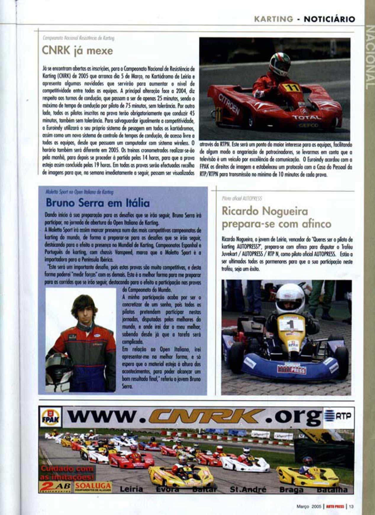 Imprensa escrita de 200541