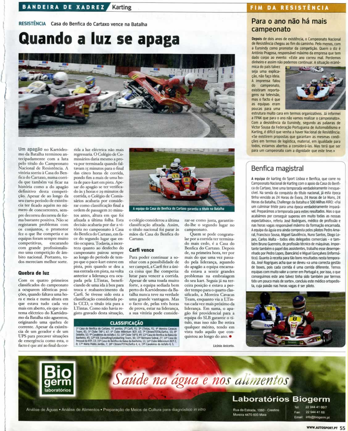 Imprensa escrita de 200544