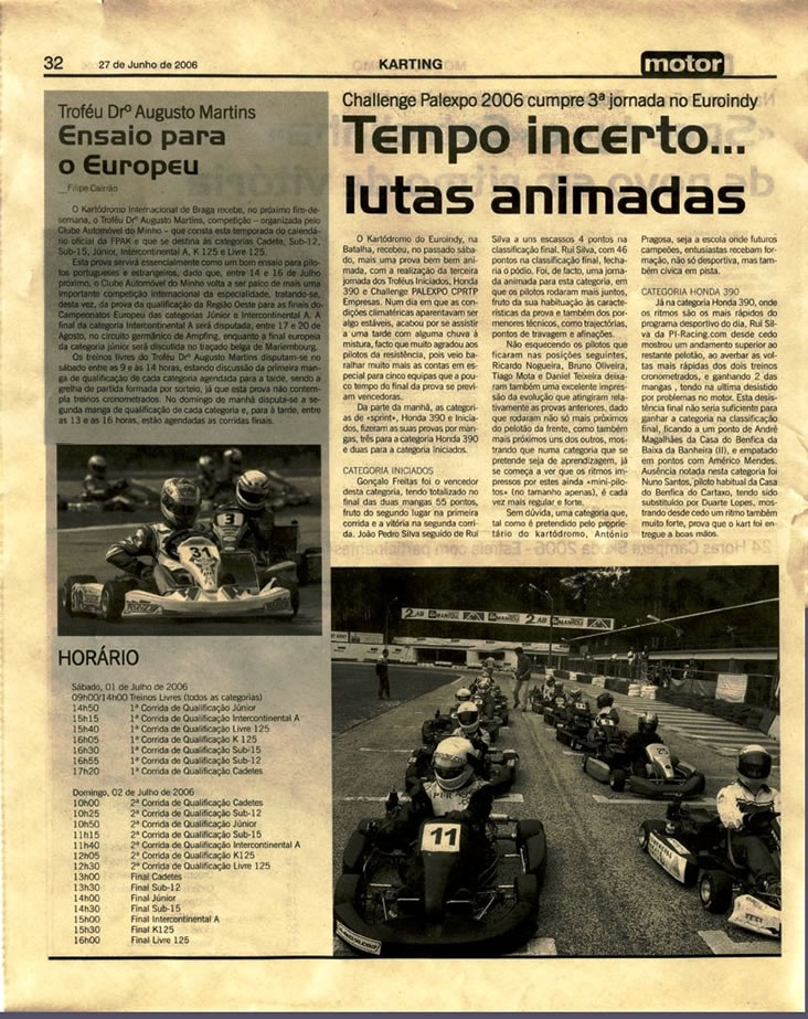 Imprensa escrita de 20065