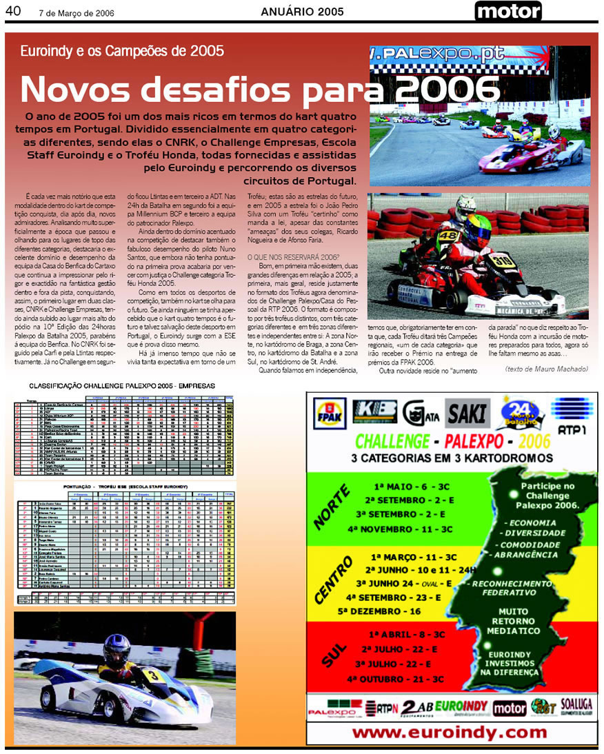 Imprensa escrita de 20069