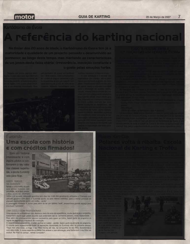 Imprensa escrita de 200720