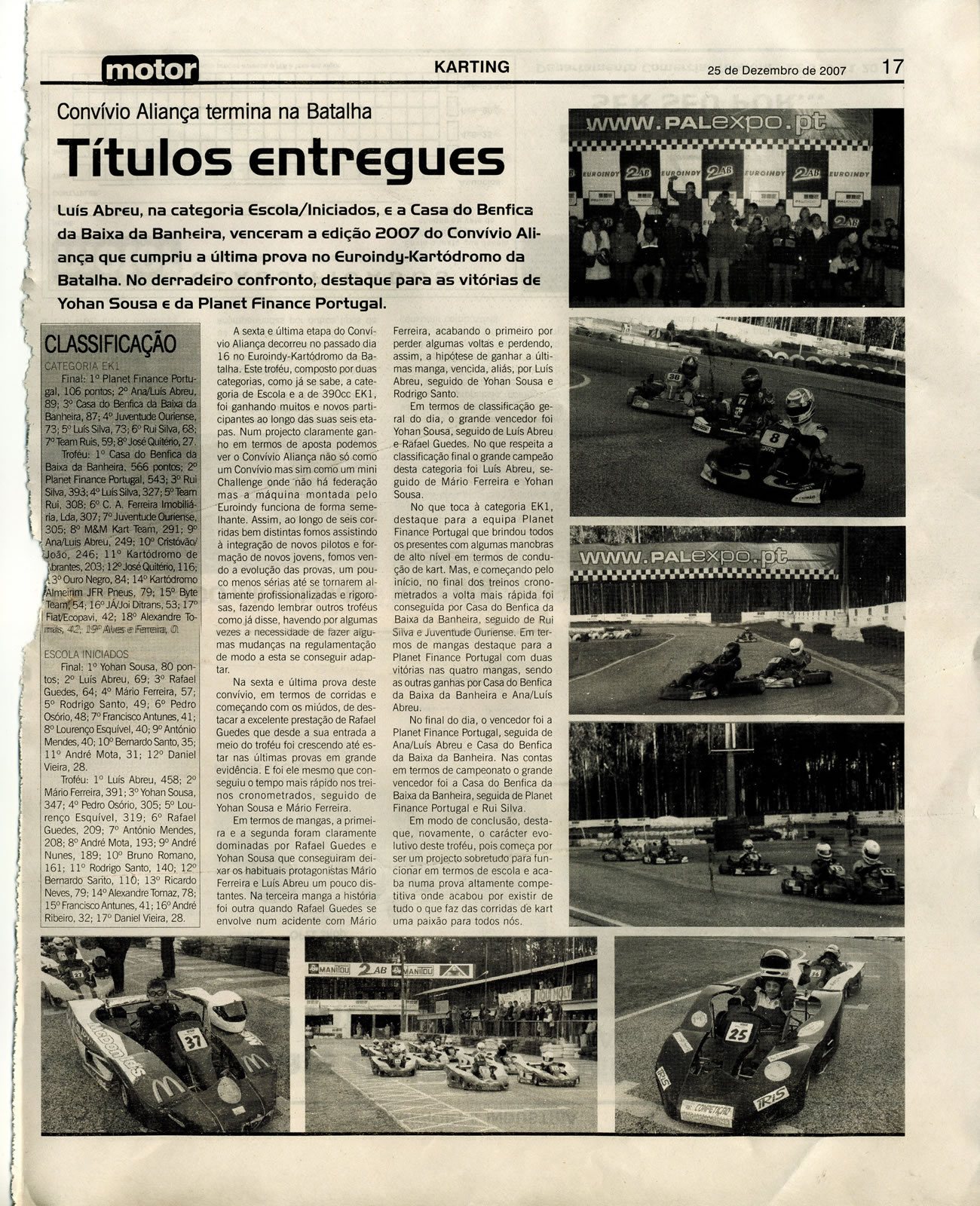 Imprensa escrita de 200724