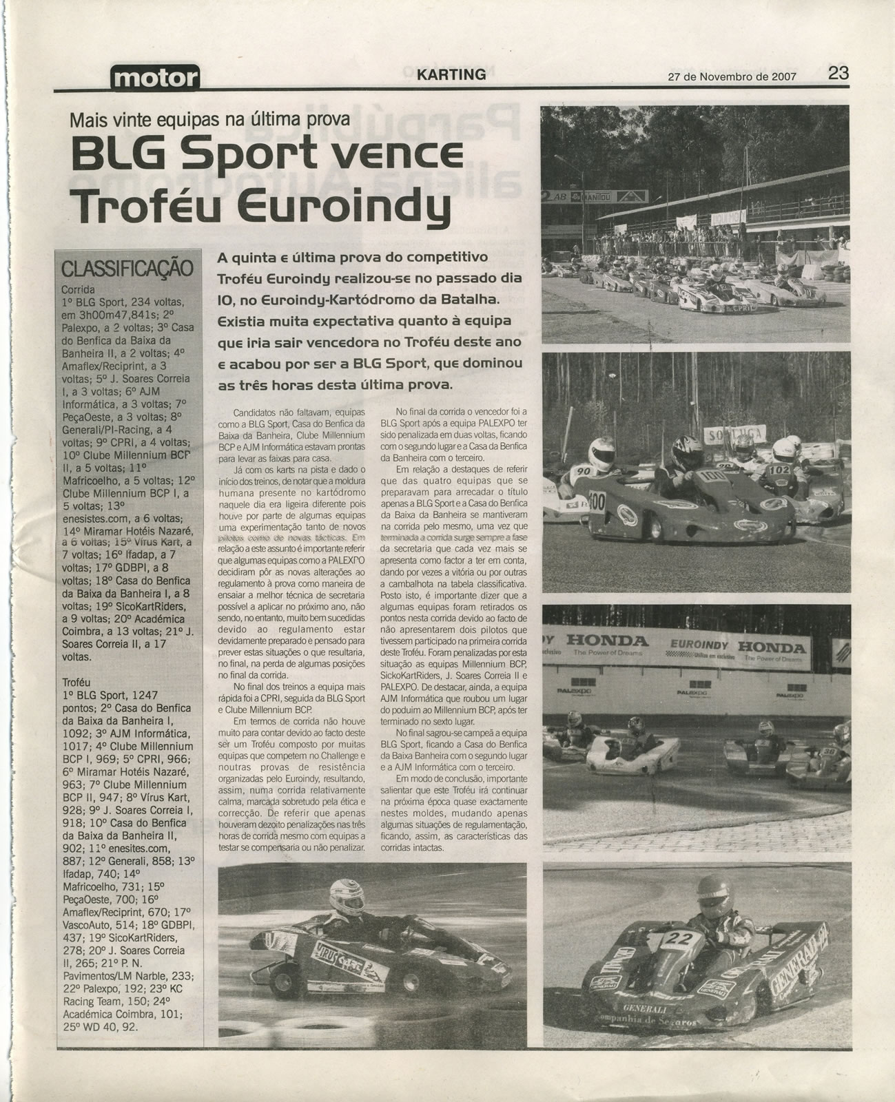 Imprensa escrita de 200728