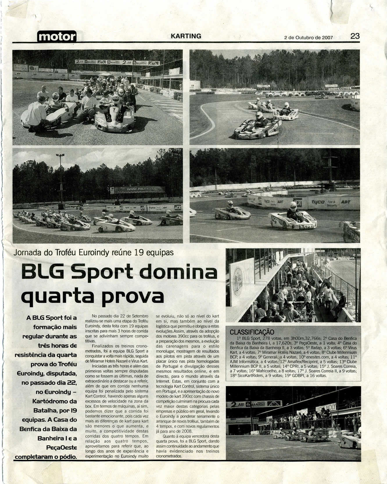 Imprensa escrita de 200730