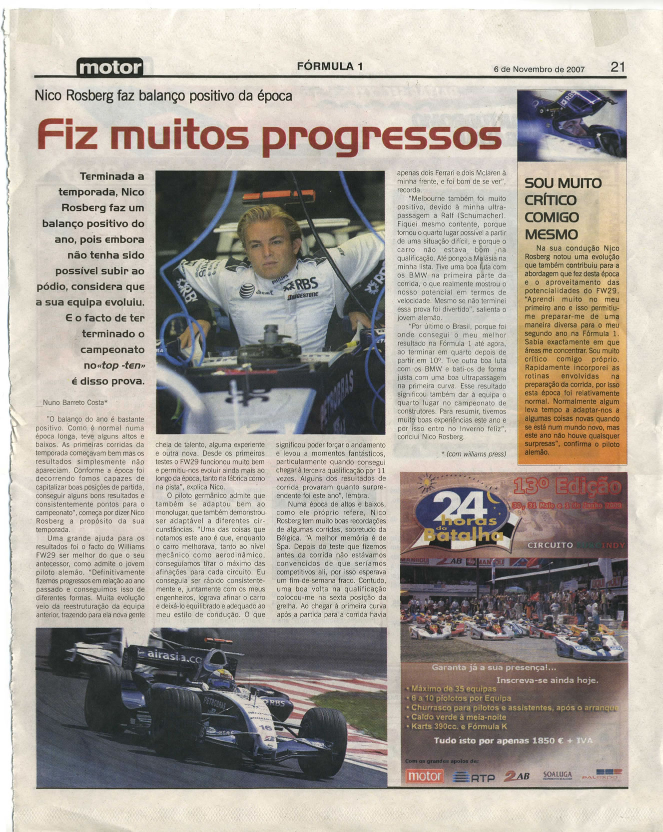 Imprensa escrita de 200736
