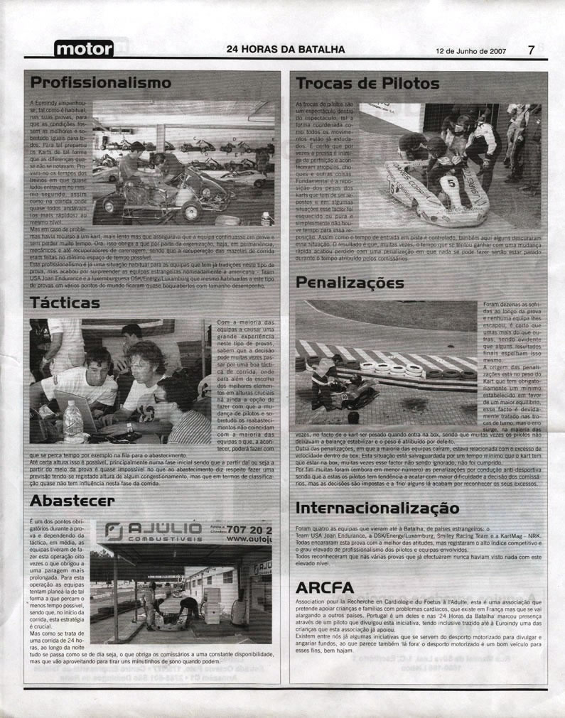 Imprensa escrita de 200743