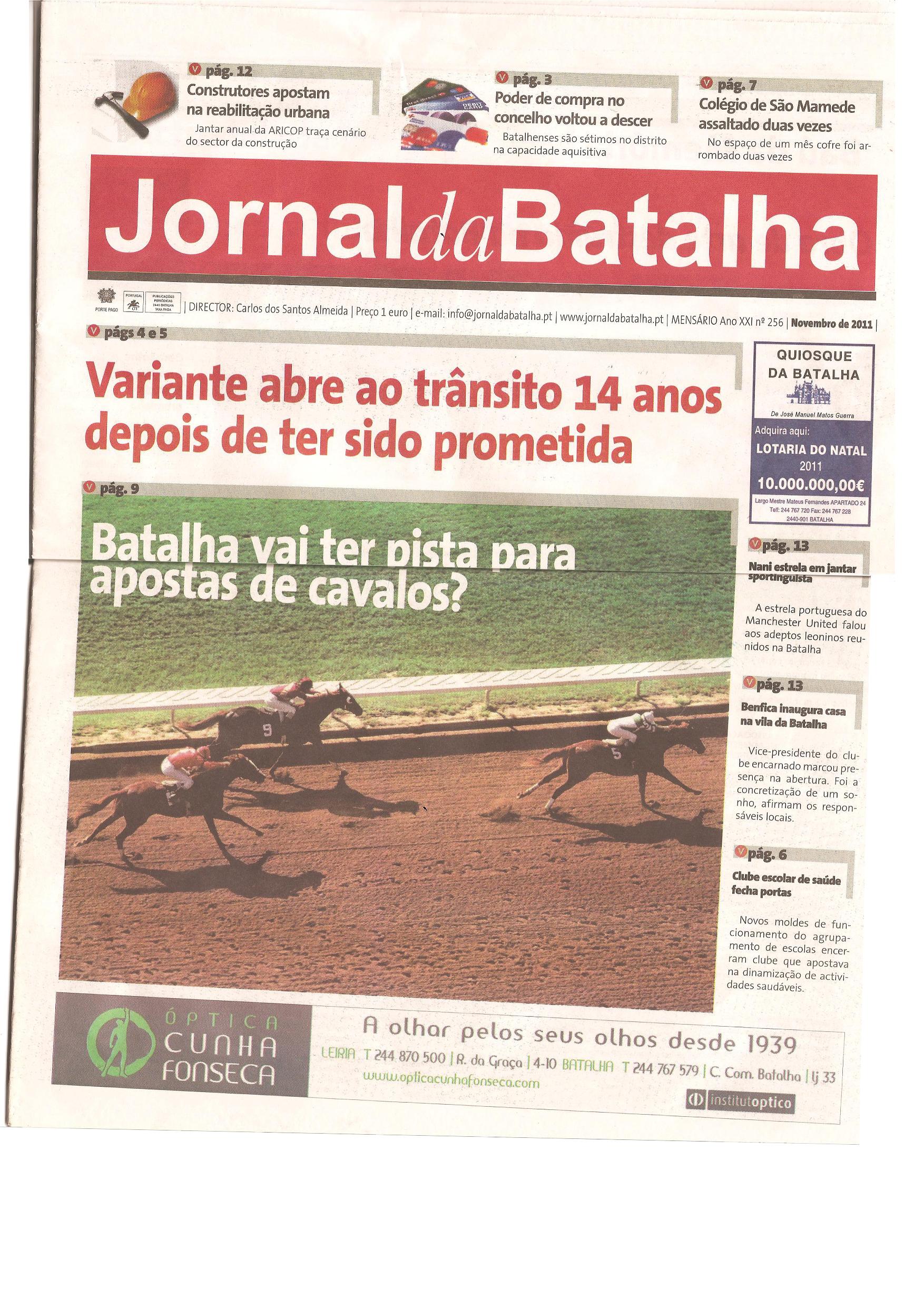 Imprensa escrita de 20110