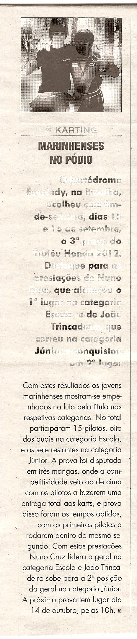 Imprensa escrita de 20122